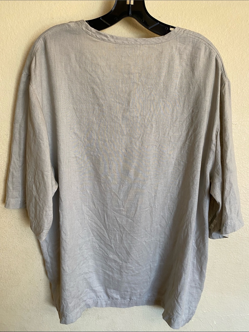 COS 100% True Hemp Short Sleeve Top - Picture 4 of 5